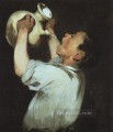 Un niño con una jarra Eduard Manet